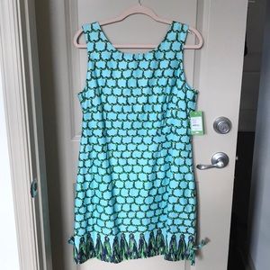 NWT Rare Lilly Pulitzer Macrame Me Shift Sz 14